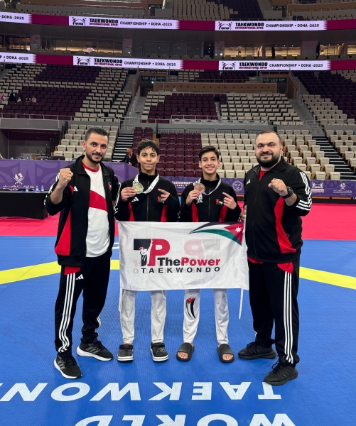 أبطال أكاديمية القوة يتألقون و يحققون إنجازًا جديدًا في بطولة قطر الدولية للتايكواندو