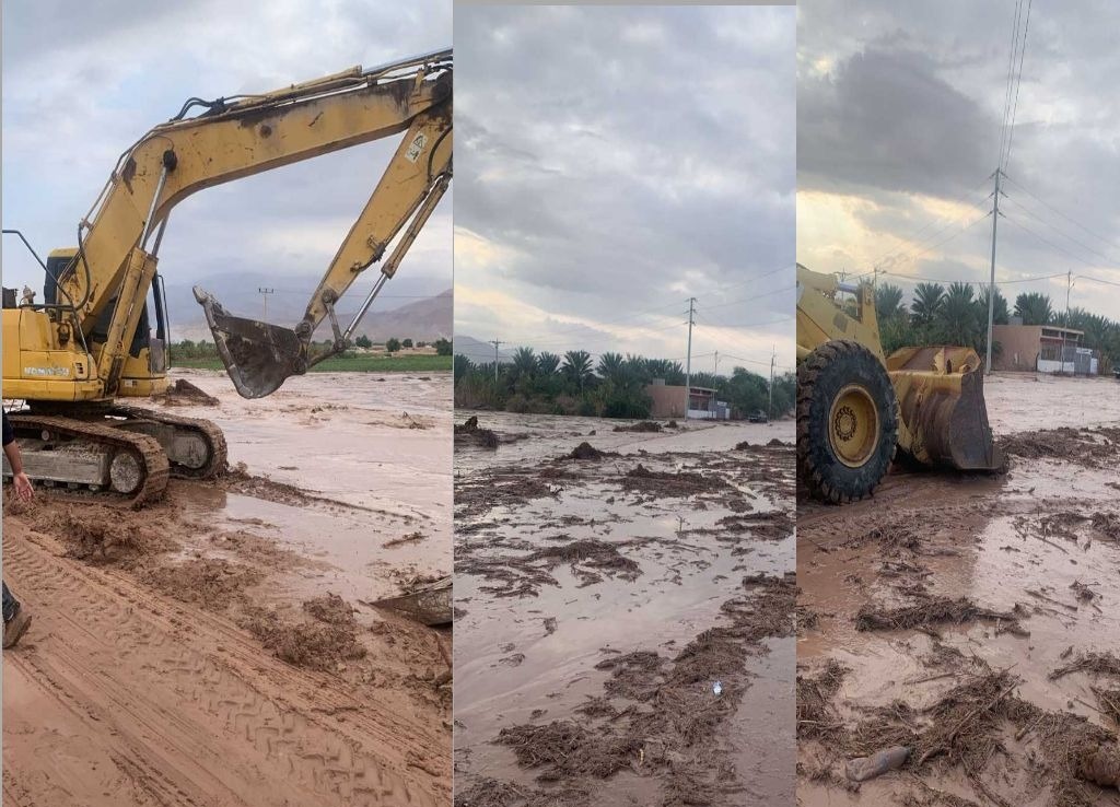 بلدية الأغوار الجنوبية تفتح طريق السمار بعد إغلاقه بسبب ارتفاع منسوب المياه