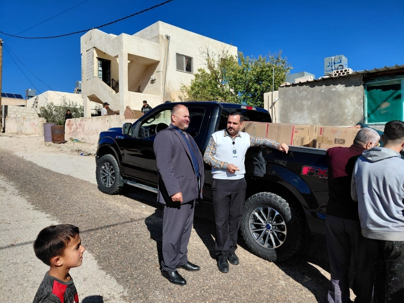 أوقاف عجلون تواصل مبادرات حملة الشتاء