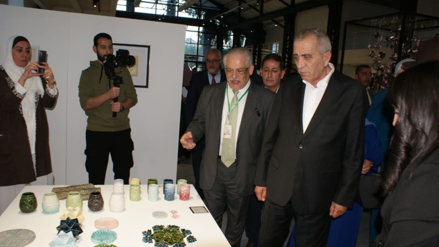 افتتاح مهرجان الخزف والفخار الدولي الأول