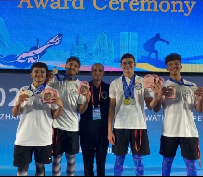 إنجاز جديد… سباحو الأردن يحصدون الذهب والفضة والبرونز في بطولة آسيا للناشئين