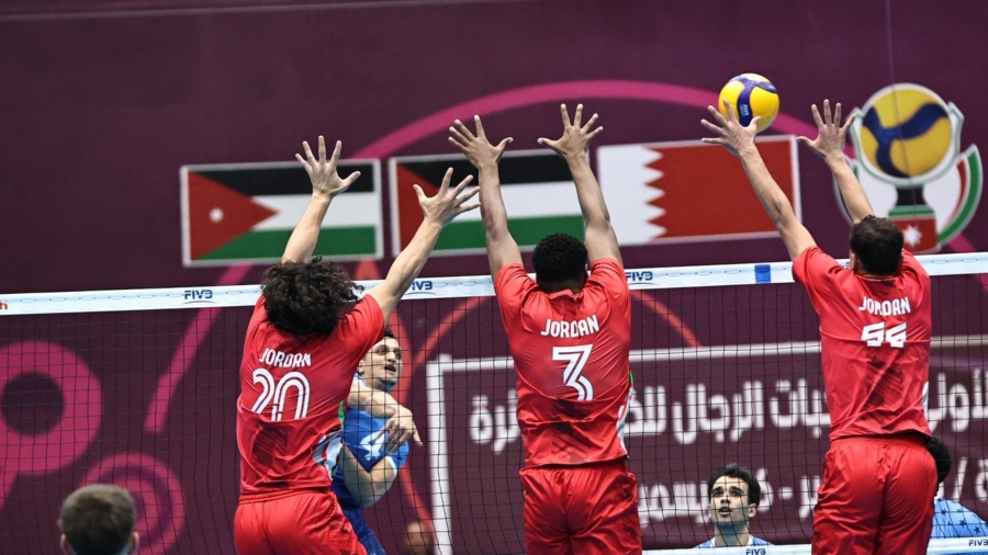 الكرة الطائرة الأردنية تواجه مصر في كأس التحدي العربي وتخسر بصعوبة