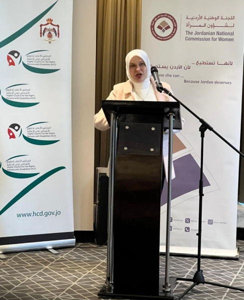 القوابعة تشارك في ورشة حول تعزيز مشاركة المرأة ذات الإعاقة في العمل الحزبي