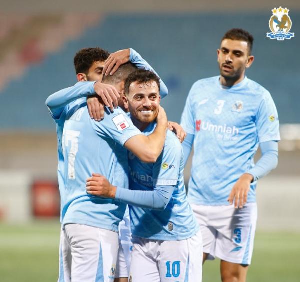 الفيصلي يعزّز الصدارة بثلاثية في مرمى الرمثا