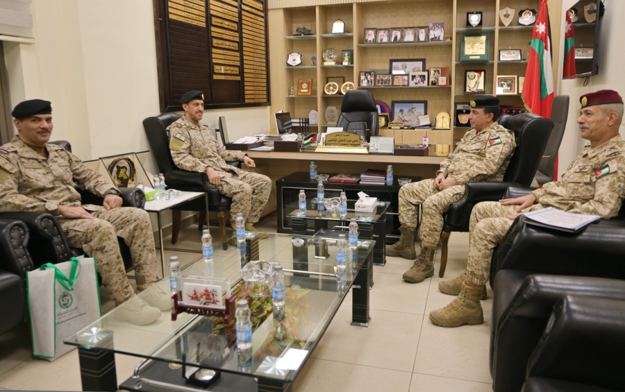 تعزيز التعاون العسكري بين الأردن والسعودية