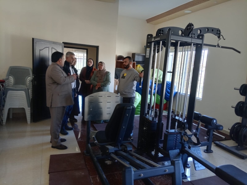 مدير شباب جرش يتفقد جاهزية مركز شباب وشابات سوف