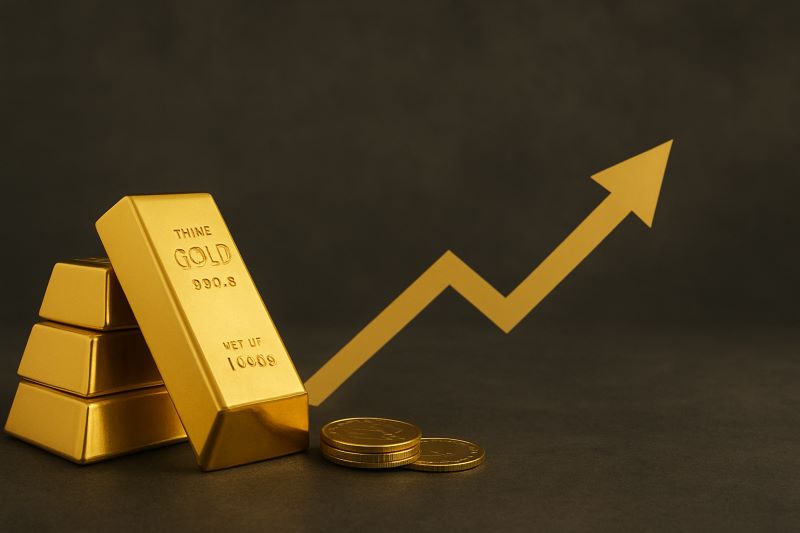 الذهب يواصل الصعود مع بداية الأسبوع