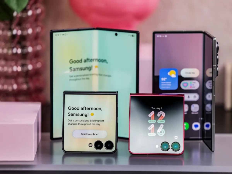 سامسونج تحتل المركز الأول عالميا في سوق الهواتف القابلة للطي