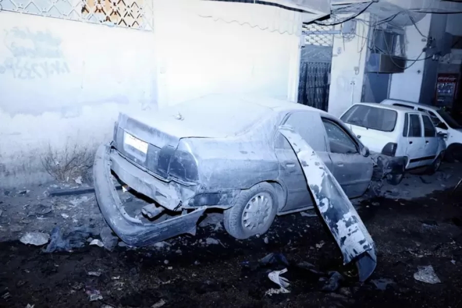 انفجارات تهز منطقة المزة بدمشق وقذائف مجهولة تسقط قرب المطار