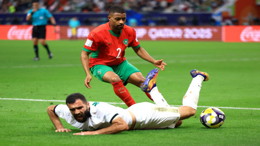 المغرب يقصي سوريا من كأس العرب بهدف أزارو في ربع النهائي