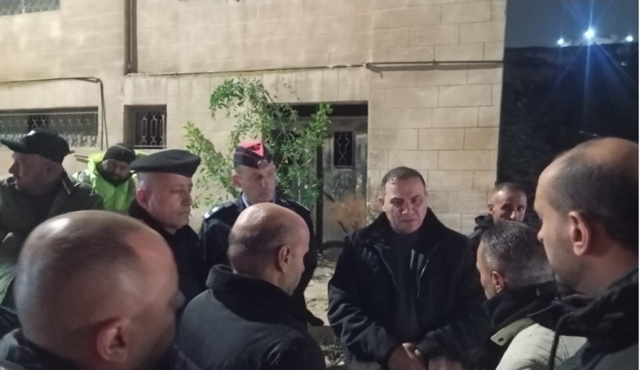 محافظ الزرقاء يتفقد استعدادات لواء الرصيفة لمواجهة الحالة الجوية