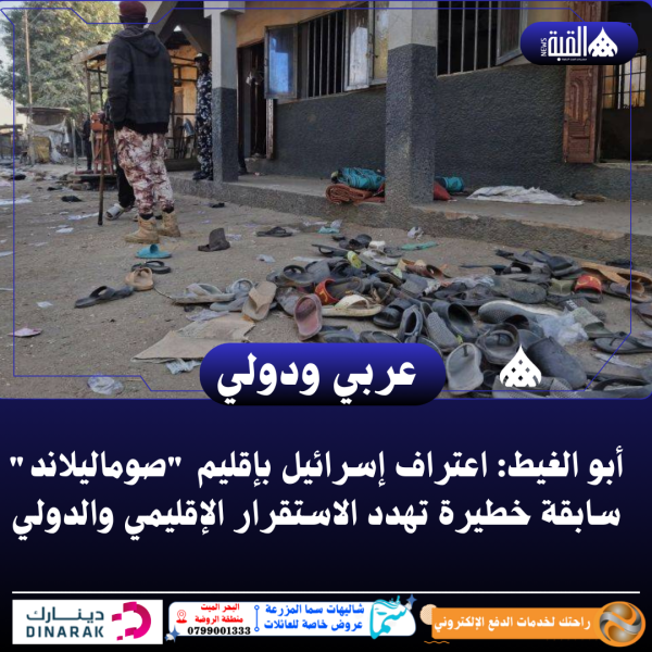 أبو الغيط: اعتراف إسرائيل بإقليم صوماليلاند سابقة خطيرة تهدد الاستقرار الإقليمي والدولي