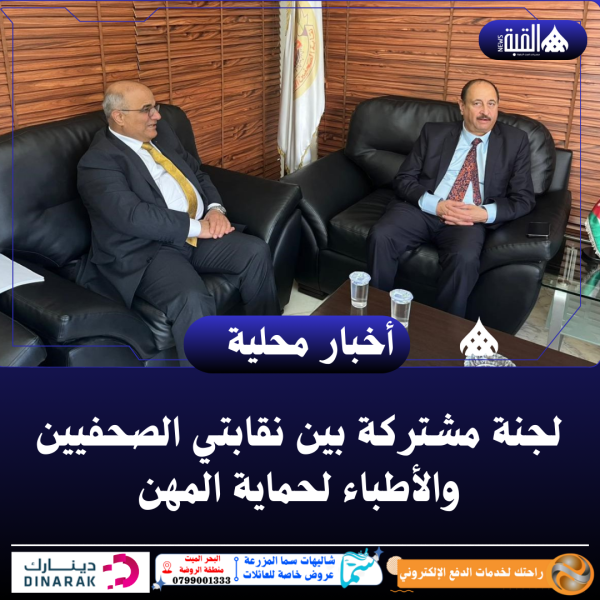 لجنة مشتركة بين نقابتي الصحفيين والأطباء لحماية المهن