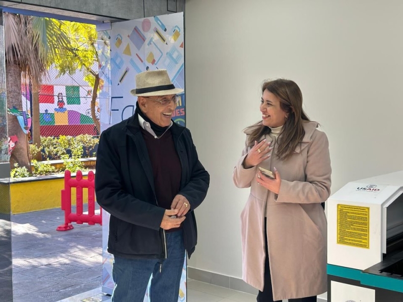 صبيح تستقبل الفنان الأردني نبيل صوالحة