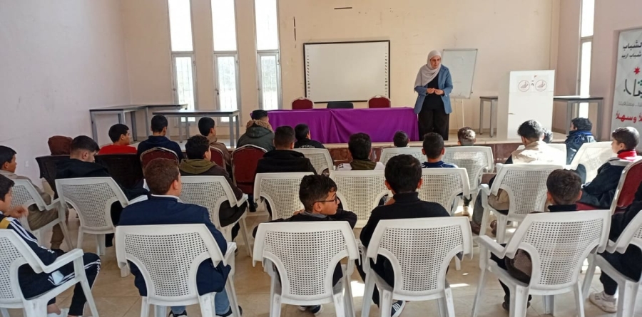 شباب وشابات الصريح ينظم محاضرة توعوية حول أهمية العمل التطوعي