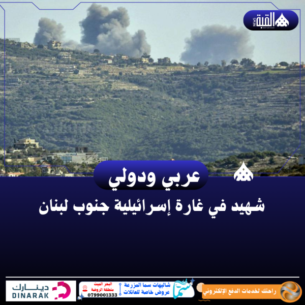 شهيد في غارة إسرائيلية جنوب لبنان