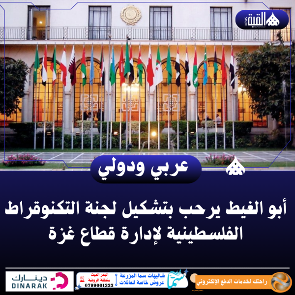 أبو الغيط يرحب بتشكيل لجنة التكنوقراط الفلسطينية لإدارة قطاع غزة