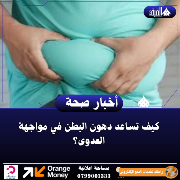 كيف تساعد دهون البطن في مواجهة العدوى؟