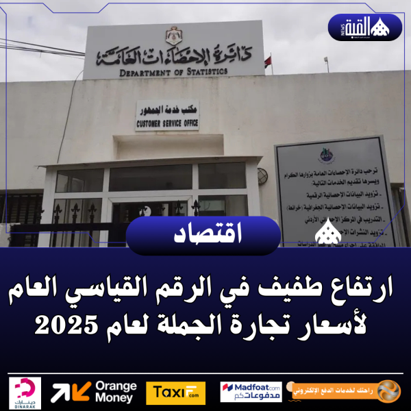 ارتفاع طفيف في الرقم القياسي العام لأسعار تجارة الجملة لعام 2025