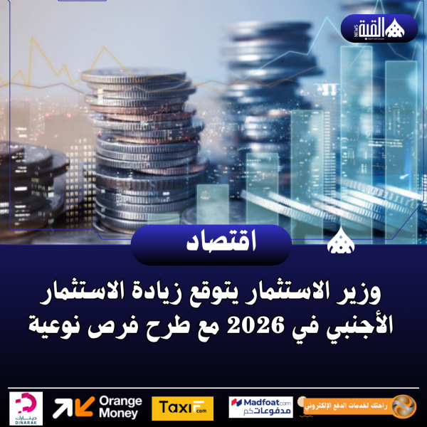 وزير الاستثمار يتوقع زيادة الاستثمار الأجنبي في 2026 مع طرح فرص نوعية