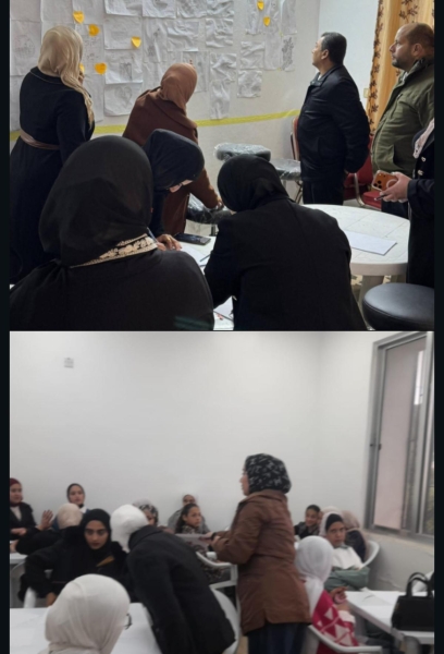 انطلاق برنامج الرسم في صخرة والهاشمية