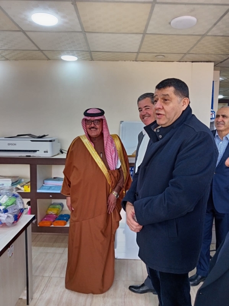 مركز تطوير الأعمال يفتتح مشروع مكتبة وقرطاسية وخدمات رقمية في البادية الشمالية الشرقية