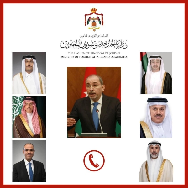 وزير الخارجية يجري اتصالات مع عدد من نظرائه في الخليج