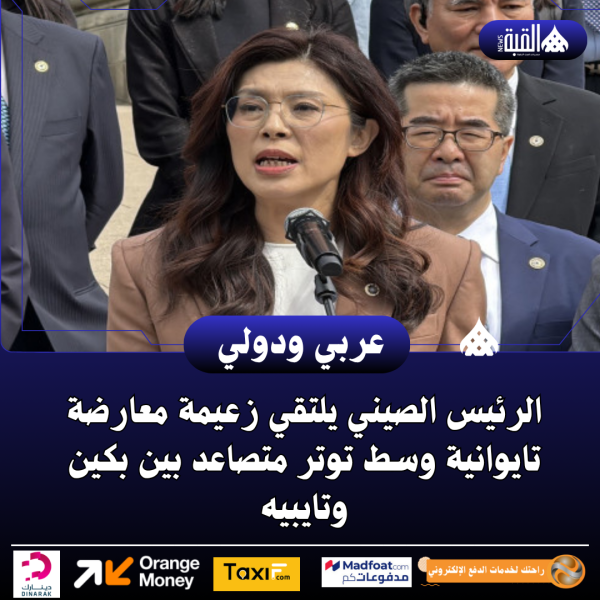 الرئيس الصيني يلتقي زعيمة معارضة تايوانية وسط توتر متصاعد بين بكين وتايبيه