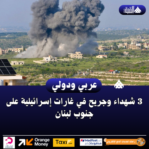 3 شهداء وجريح في غارات إسرائيلية على جنوب لبنان