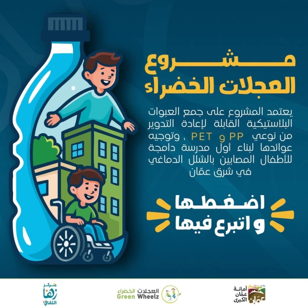 مديرة “زها الثقافي” تستعرض مشروع Green Wheelz لدعم الأطفال المصابين بالشلل الدماغي