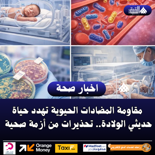 مقاومة المضادات الحيوية تهدد حياة حديثي الولادة.. تحذيرات من أزمة صحية عالمية
