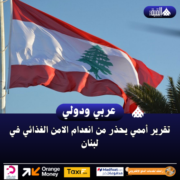 تقرير أممي يحذر من انعدام الامن الغذائي في لبنان