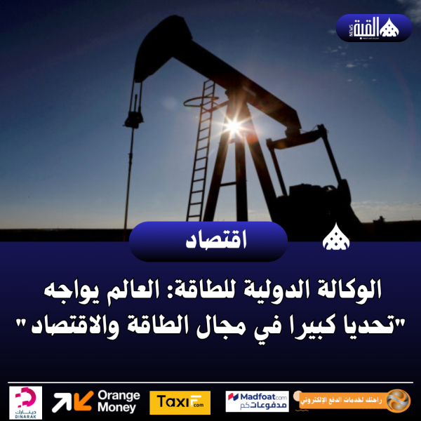 الوكالة الدولية للطاقة: العالم يواجه تحديا كبيرا في مجال الطاقة والاقتصاد