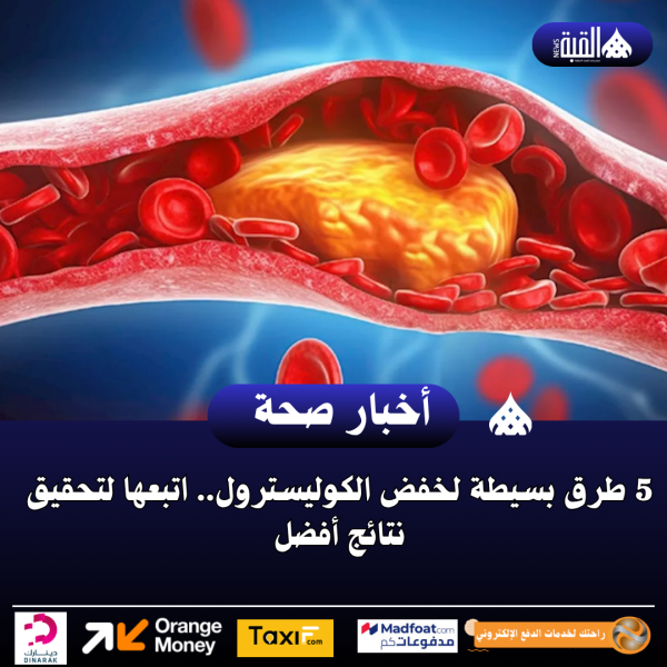 5 طرق بسيطة لخفض الكوليسترول.. اتبعها لتحقيق نتائج أفضل