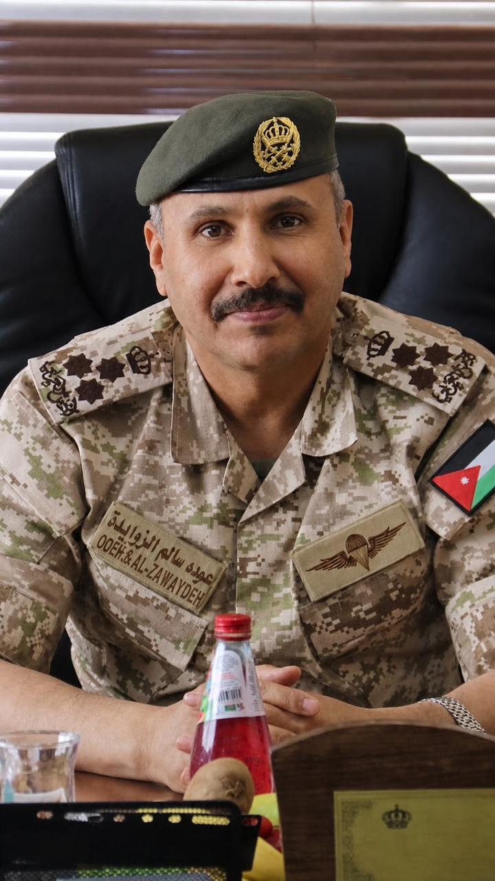 مجموعة القبة الإعلامية تكتب: العميد الركن عودة الزوايدة… سيف الأردن المشرع وحارس حدوده الشرقية وصوت الجاهزية والفخر الوطني