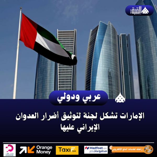 الإمارات تشكل لجنة لتوثيق أضرار العدوان الإيراني عليها