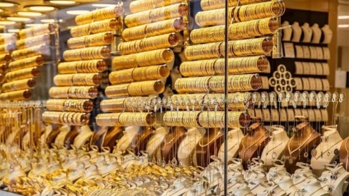 95.8 دينار سعر الذهب عيار 21 بالسوق المحلية