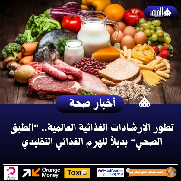 تطور الإرشادات الغذائية العالمية.. “الطبق الصحي” بديلاً للهرم الغذائي التقليدي