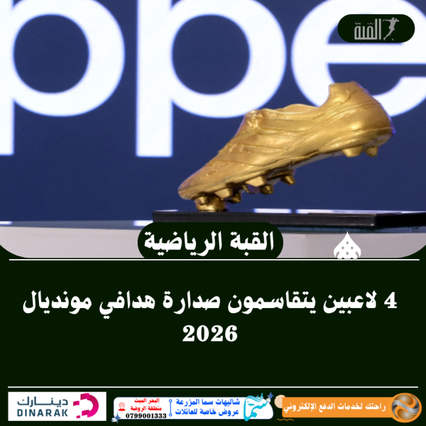 4 لاعبين يتقاسمون صدارة هدافي مونديال 2026