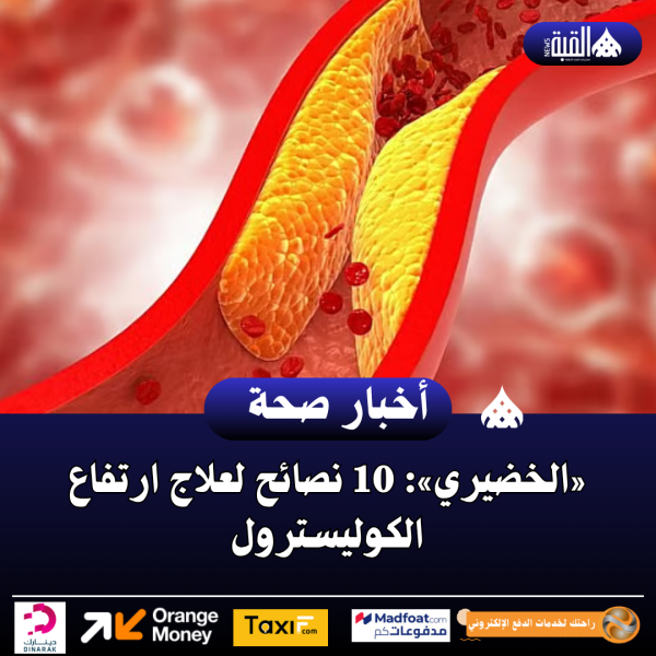 «الخضيري»: 10 نصائح لعلاج ارتفاع الكوليسترول