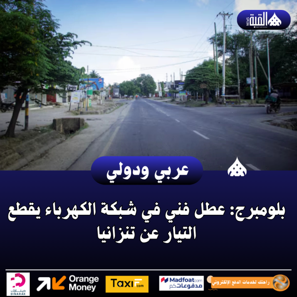 بلومبرج: عطل فني في شبكة الكهرباء يقطع التيار عن تنزانيا