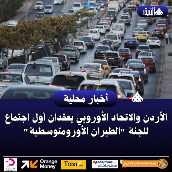 الأردن والاتحاد الأوروبي يعقدان أول اجتماع للجنة الطيران الأورومتوسطية