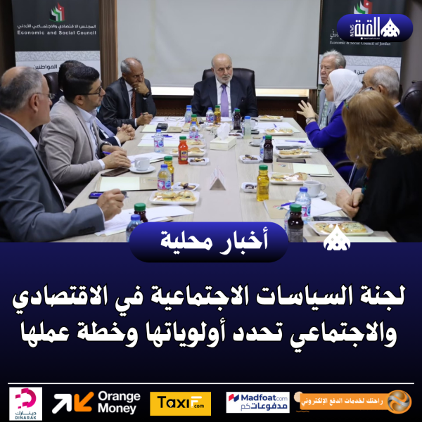 لجنة السياسات الاجتماعية في الاقتصادي والاجتماعي تحدد أولوياتها وخطة عملها