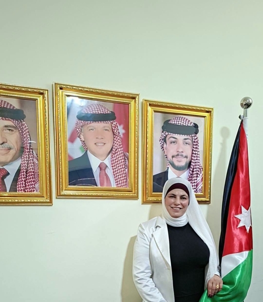 الشربيني تهنئ العطيات بمناسبة توليها رئاسة فرع حزب الاتحاد الوطني الأردني في الزرقاء