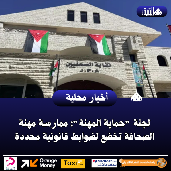 لجنة حماية المهنة: ممارسة مهنة الصحافة تخضع لضوابط قانونية محددة