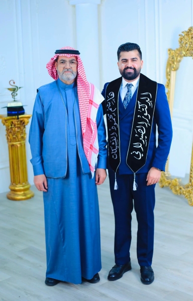 مبارك تخرج ابننا الدكتور الصيدلاني هاشم من جامعة الإسراء