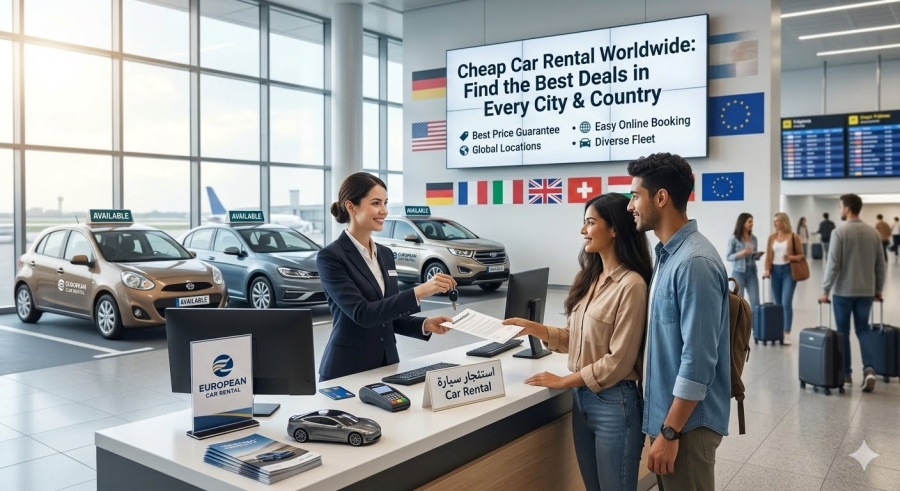 استئجار سيارات رخيصة: دليلك للعثور على أفضل عروض تأجير السيارات في العالم