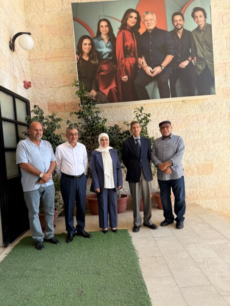 مؤسسة إعمار جرش تبحث معالجة تقاطع محكمة بداية جرش مع شارع عجلون