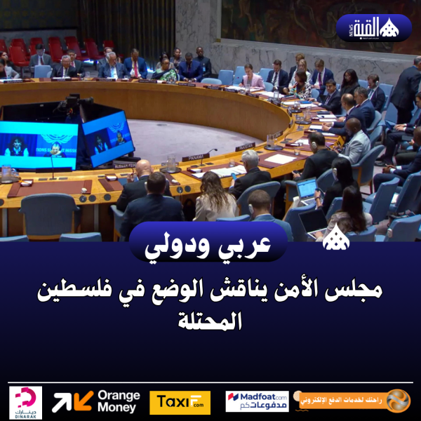 مجلس الأمن يناقش الوضع في فلسطين المحتلة