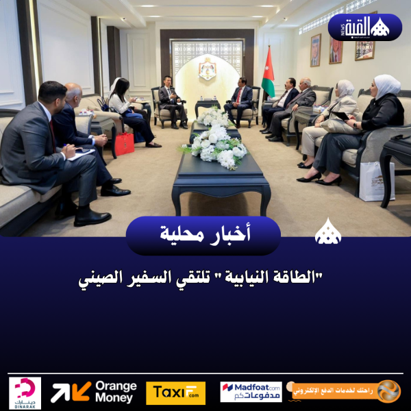 الطاقة النيابية تلتقي السفير الصيني